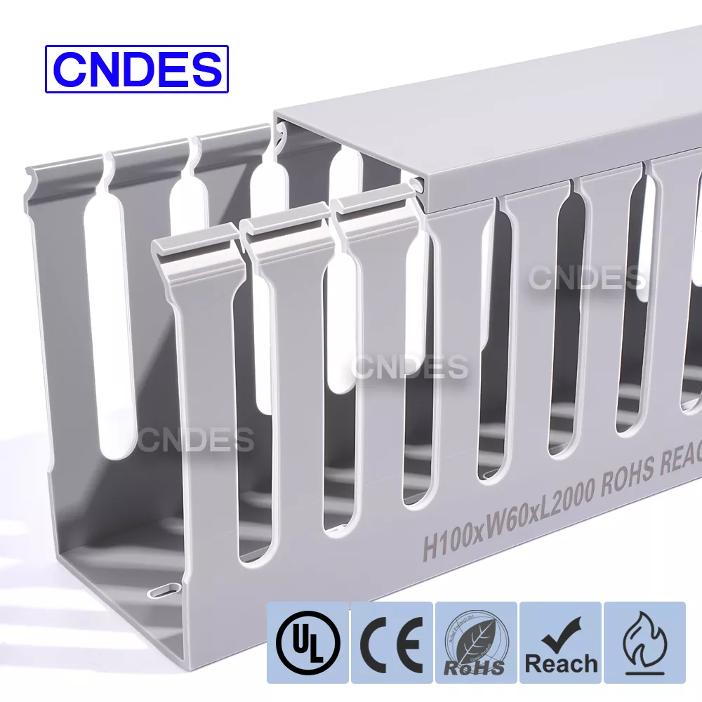 Saluran PVC 100×60 Untuk Panel Listrik