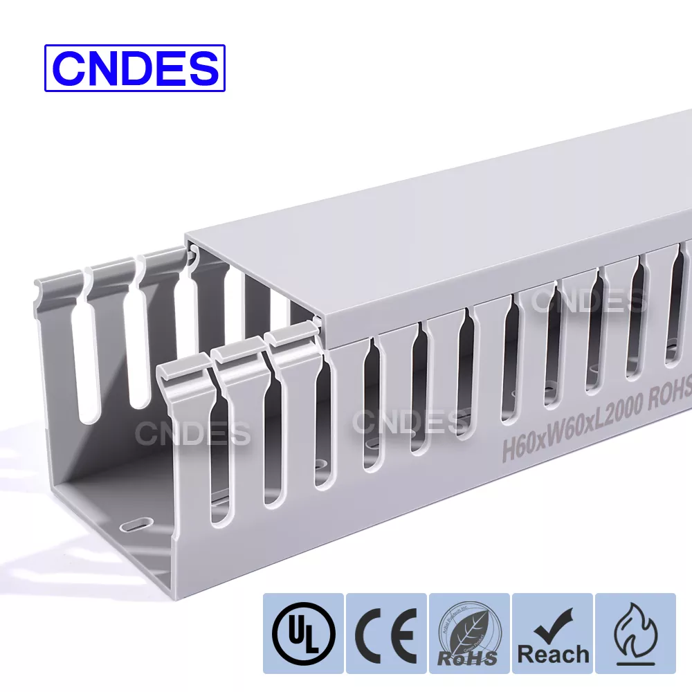 Saluran kabel Kabinet Kontrol PVC 60×60