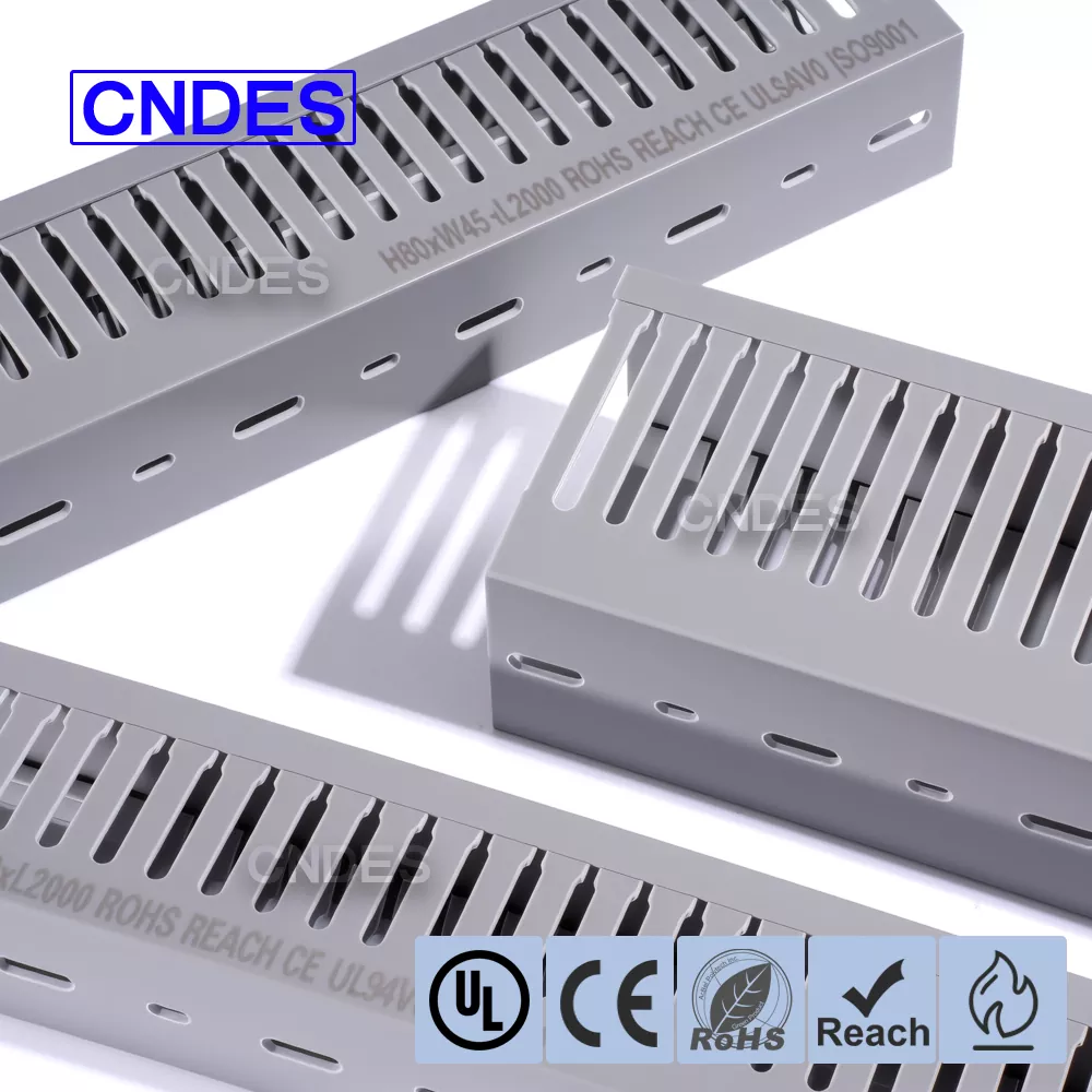 Saluran Pengkabelan Kabel Slot Sempit PVC